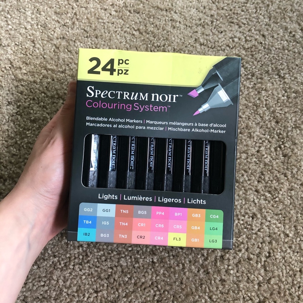 NEW Spectrum Noir Coloring System Marker Set